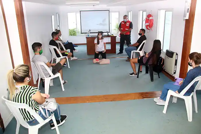 Capacitación de la Cruz Roja