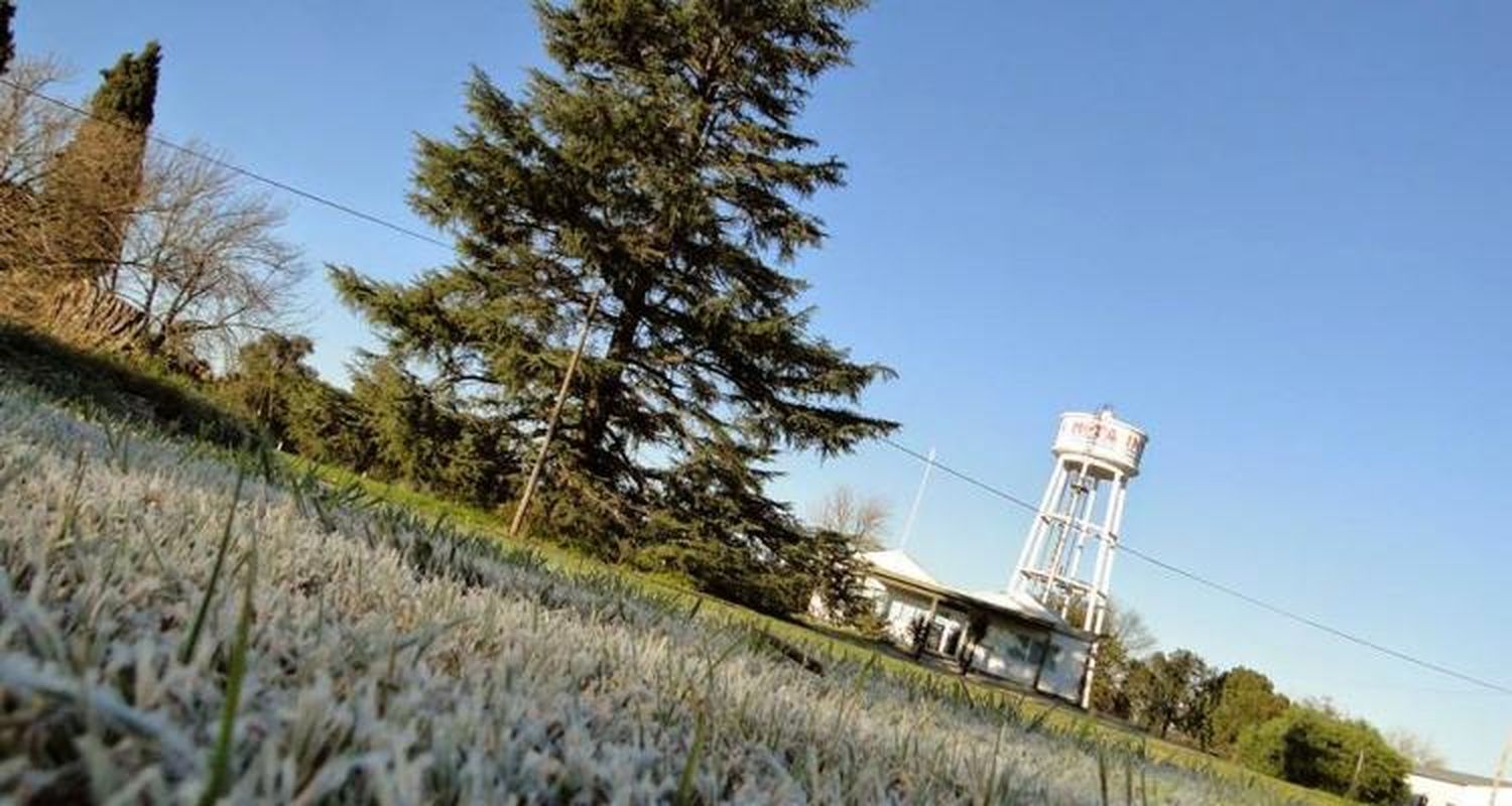 Heladas: Se registraron temperaturas bajo cero