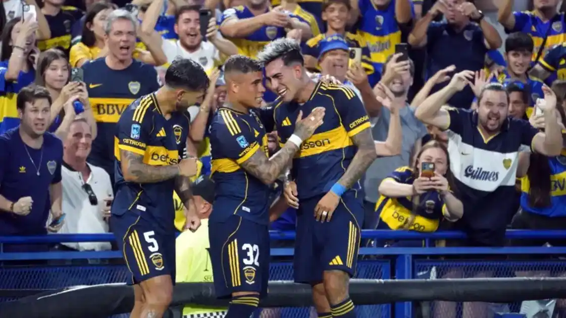 Boca venció a Riestra en La Bombonera en el arranque del Apertura