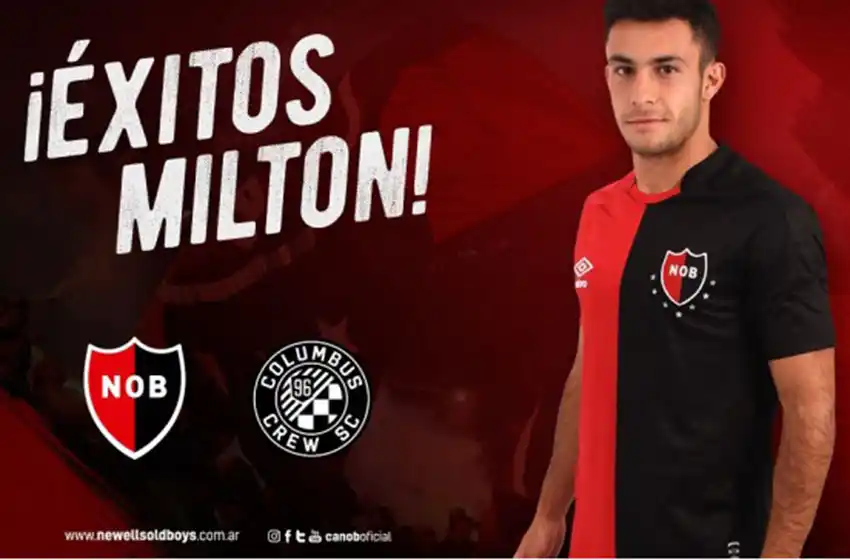 Newell’s hizo oficial el traspaso de Valenzuela