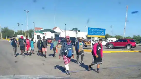 ¡HAY VENEZOLANOS DE LA CARAVANA! Más de 3 mil migrantes han cruzado el estado fronterizo de Cohauila