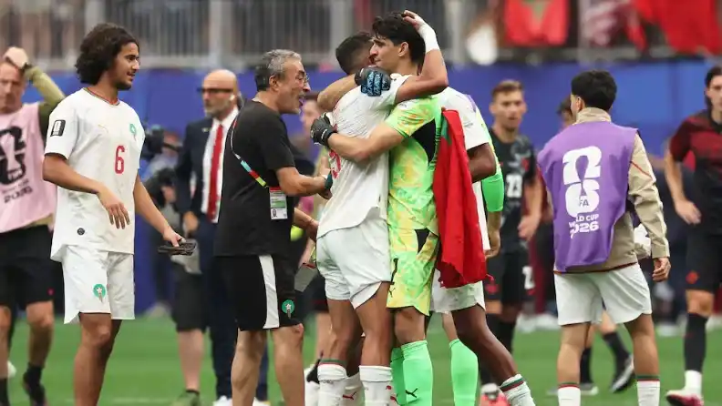 Marruecos se metió en los cuartos de final del Mundial 2026.
Foto: Xinhua/Li Ming