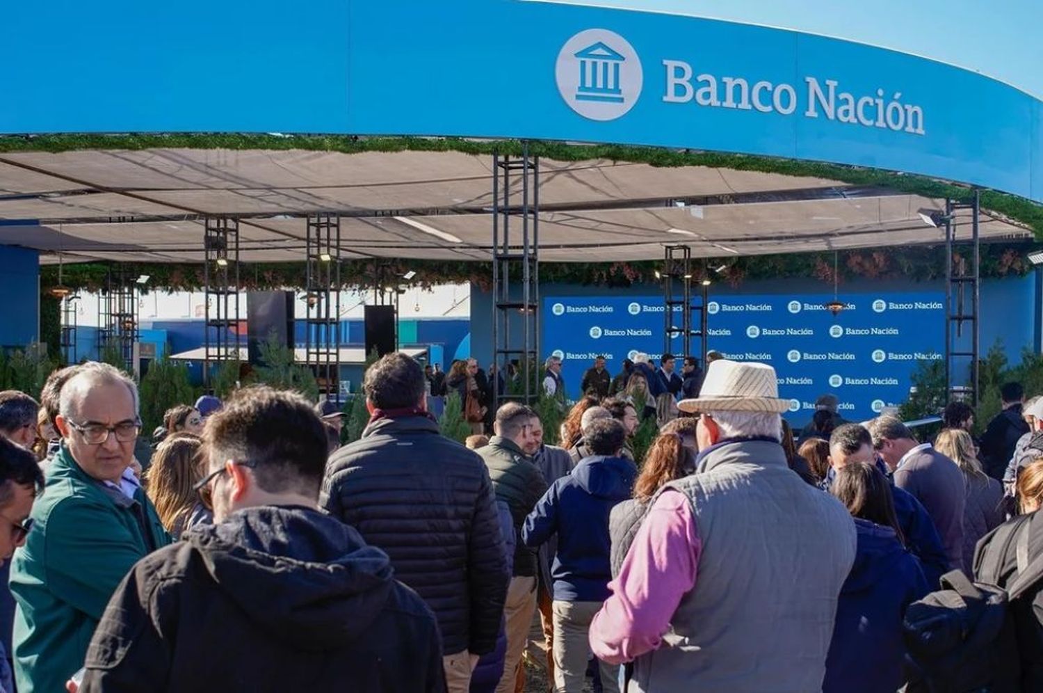 Banco Nación presentó créditos con tasas históricas en Agroactiva 2025