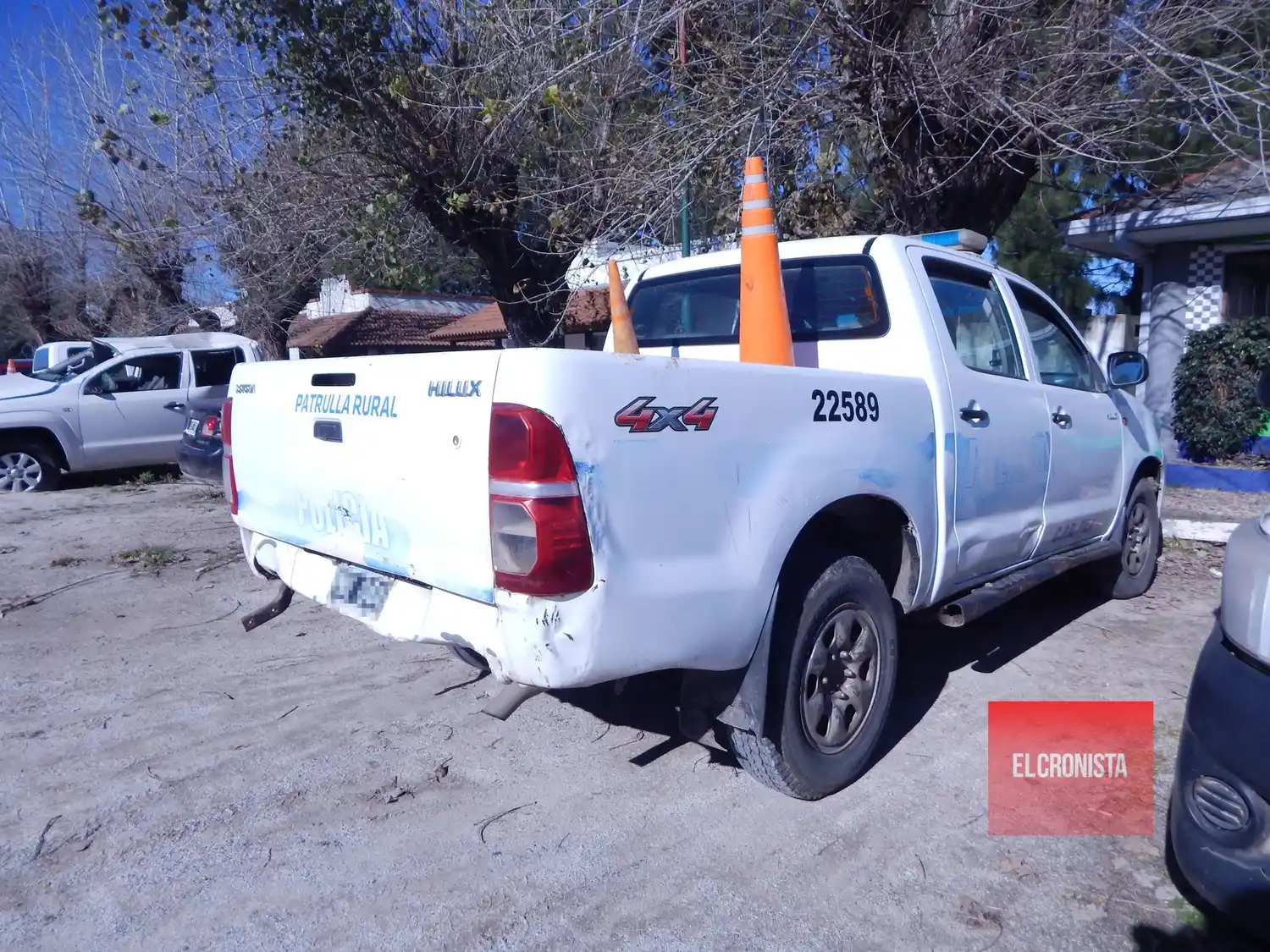 Faenaron una vaquillona en campo ubicado en el km 130 de la Ruta 2
