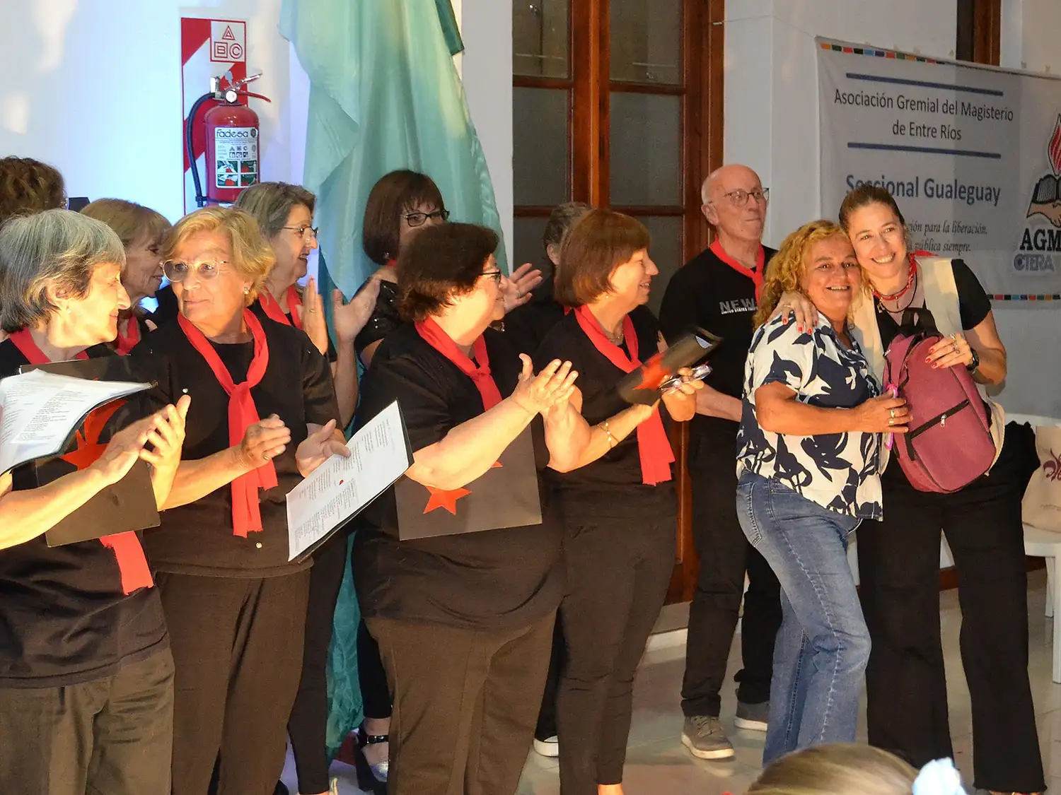 AGMER realizó la muestra anual de talleres con gran participación del sector pasivo
