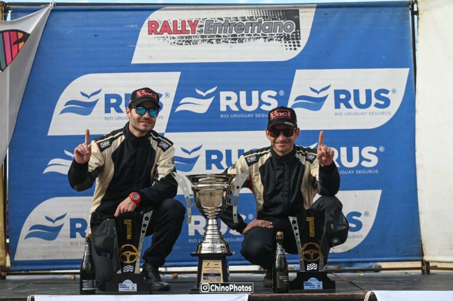 Pitón y Capurro, los ganadores del Rally "Ciudad de Concordia".