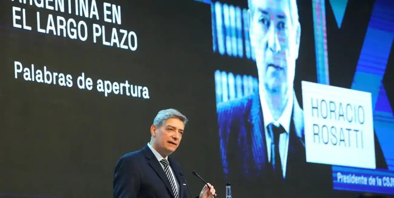 Horacio Rosatti habló en ExpoEFI. Crédito: Corte Suprema de Justicia de Nación