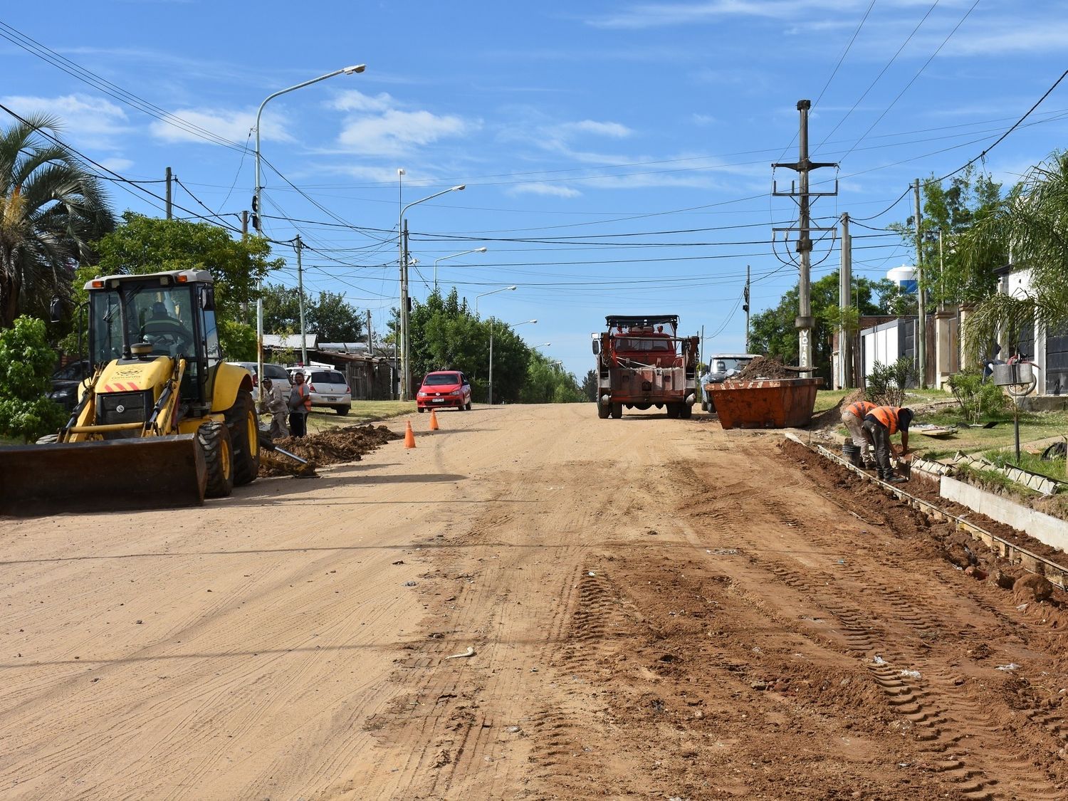 Programa de arreglo y bacheo de calles