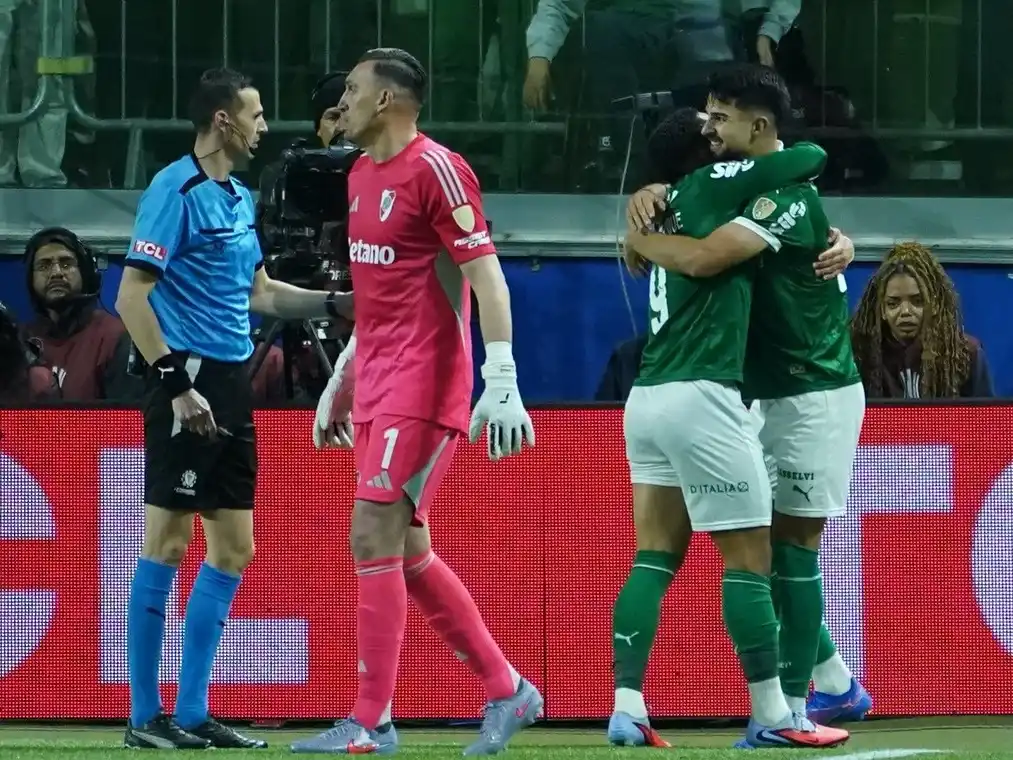River cayó ante Palmeiras y quedó eliminado de la Copa Libertadores