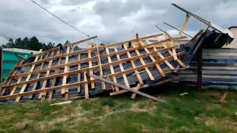 El temporal causó una muerte en Entre Ríos