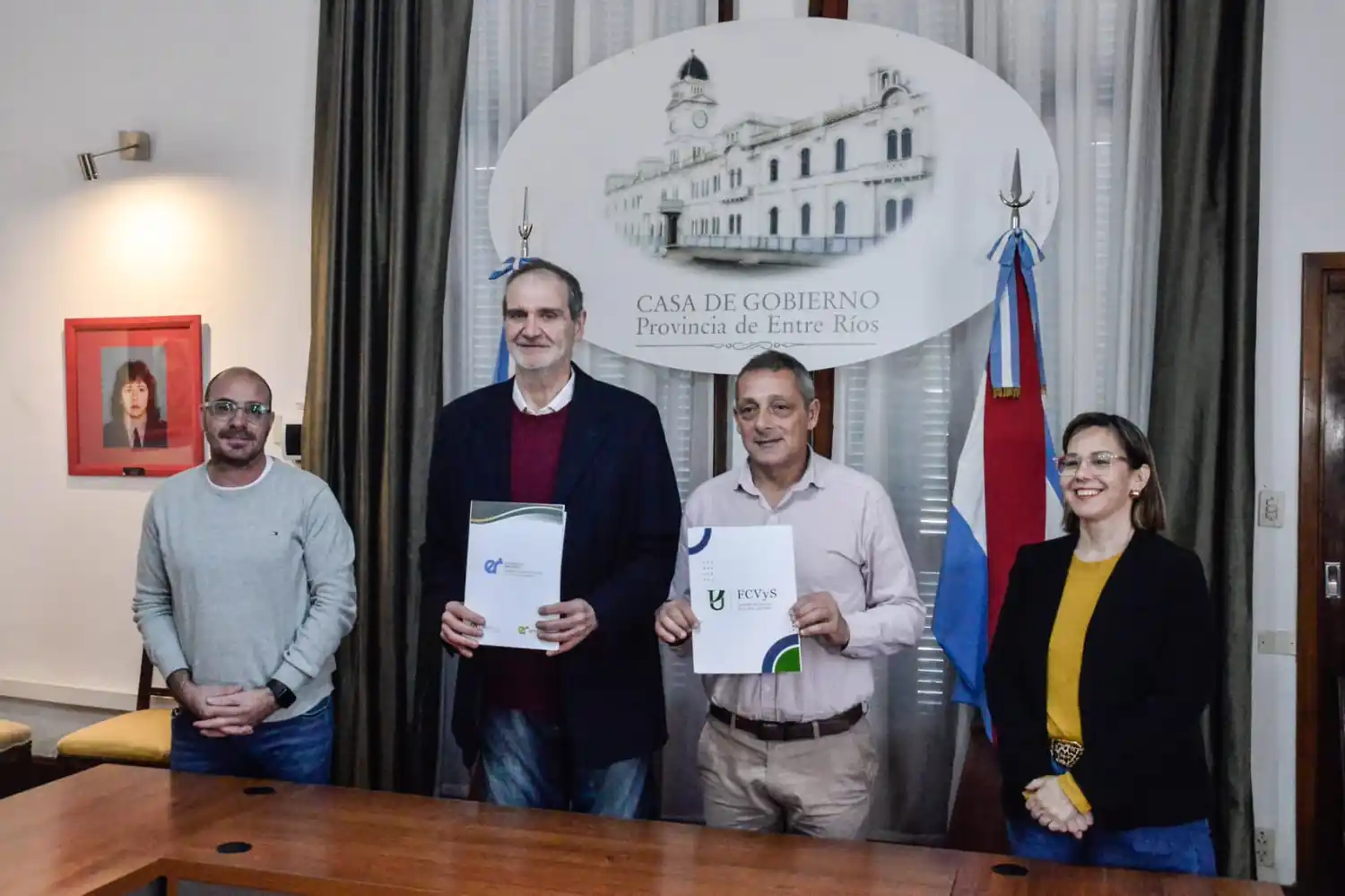 Se firmó un convenio para la organización de la sexta edición de la Maratón Micaela García