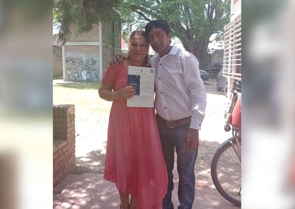 ¡Se casaron Olga y Juan!