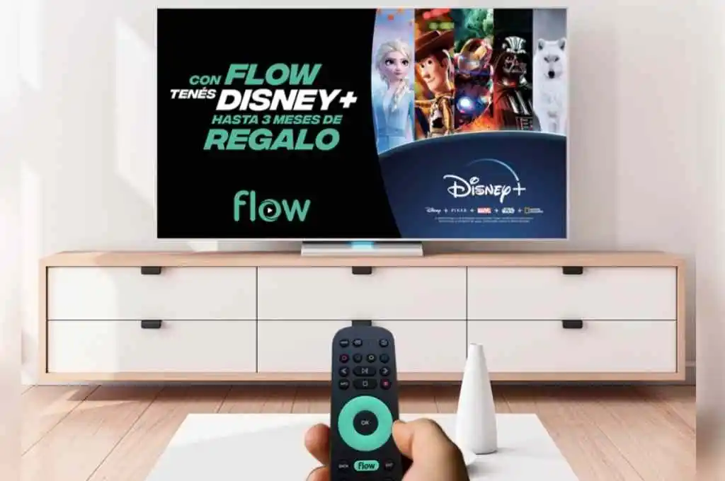 Flow integra a Disney+ a su plataforma y lanza una oferta exclusiva para sus clientes