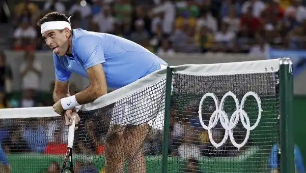 Del Potro y su inextinguible llama olímpica