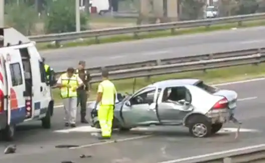 Un muerto en accidente en ramal Pilar de Panamericana