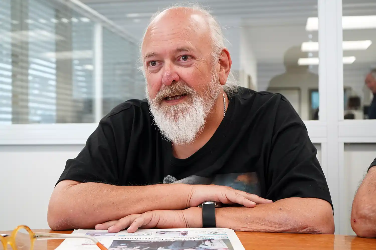 En Necochea. Pablo Benedini regresó con nuevos proyectos