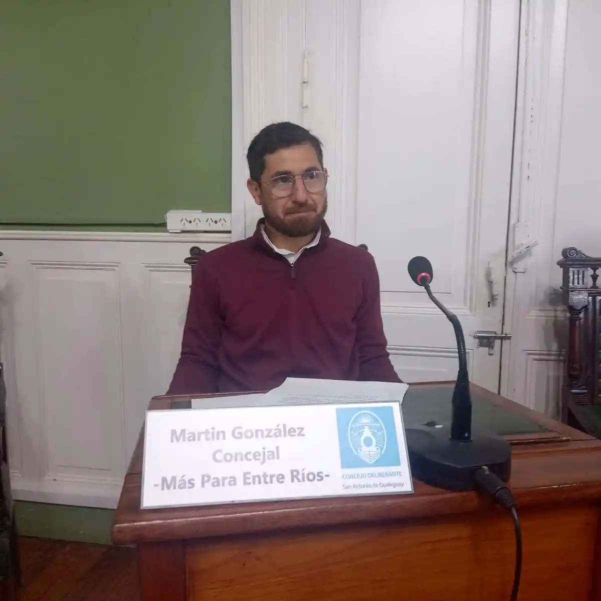 Concejal Martin González