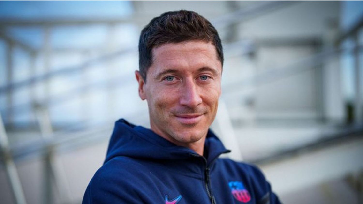 Robert Lewandowski se sumó al plantel del Barcelona