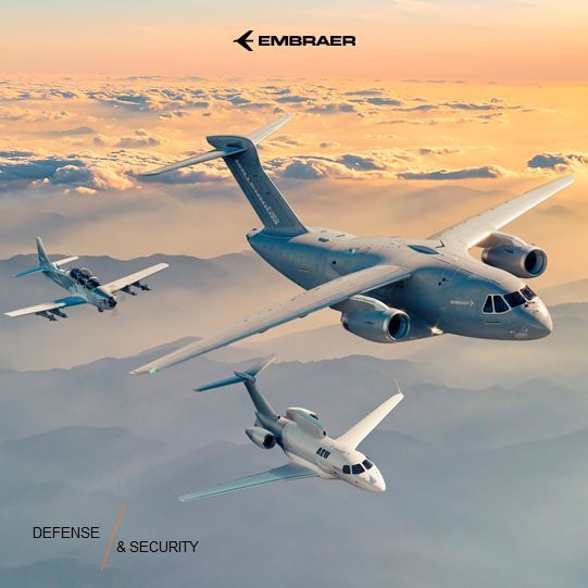 La presencia de Embraer en FIDAE 2022