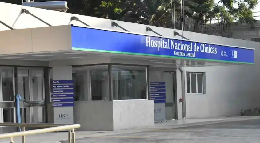 Hospital de Clínicas, en barrio Alberdi.