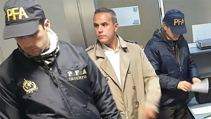 Martínez Rojas llegó al país extraditado desde EEUU y se negó a declarar