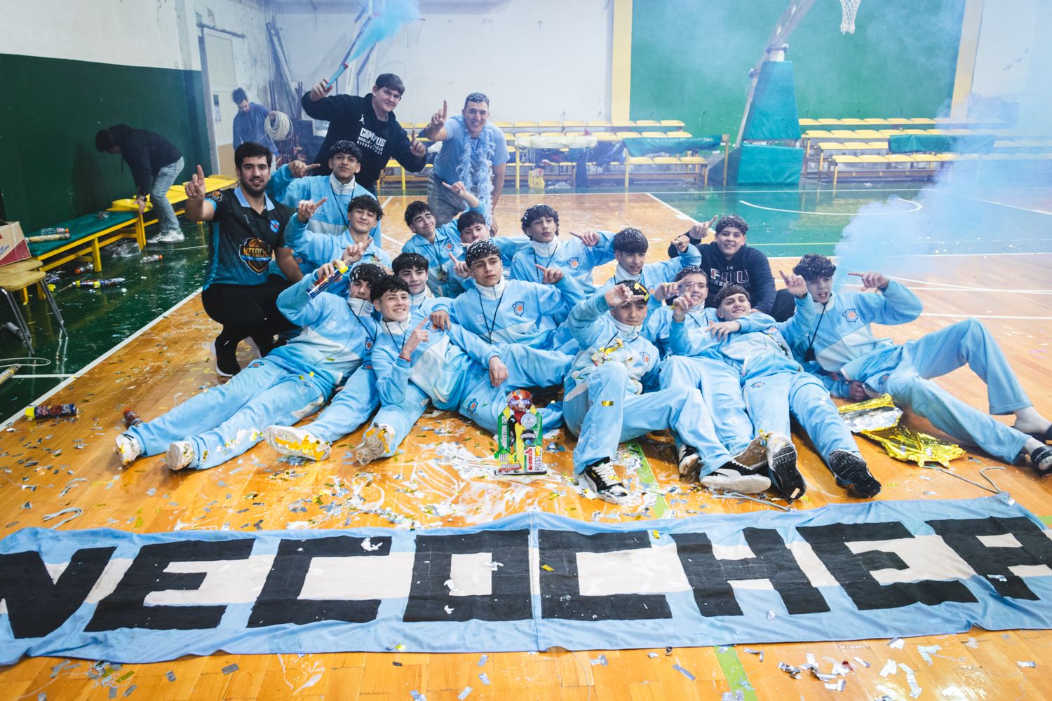 Necochea festejó en el Zonal U15