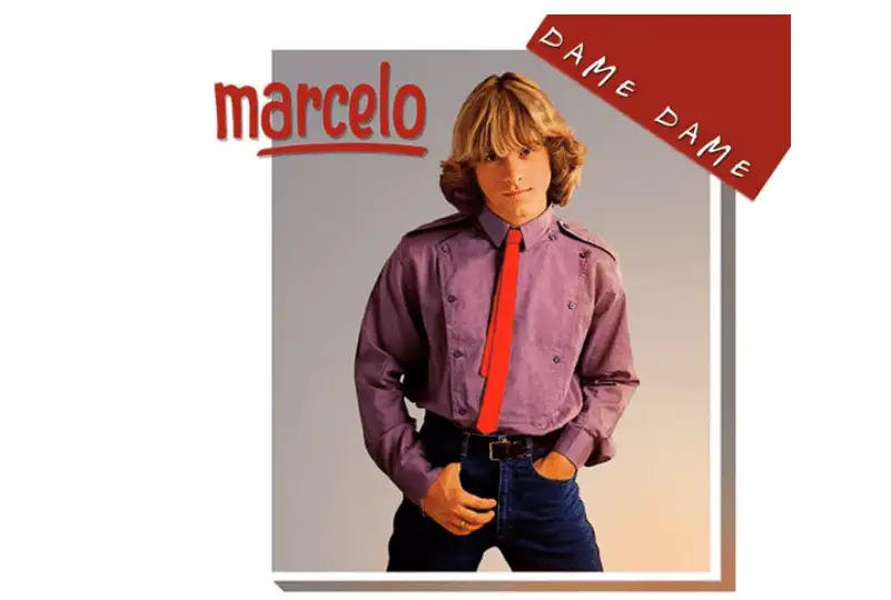 Marcelo se abrió camino como cantante pop. Foto captura Youtube