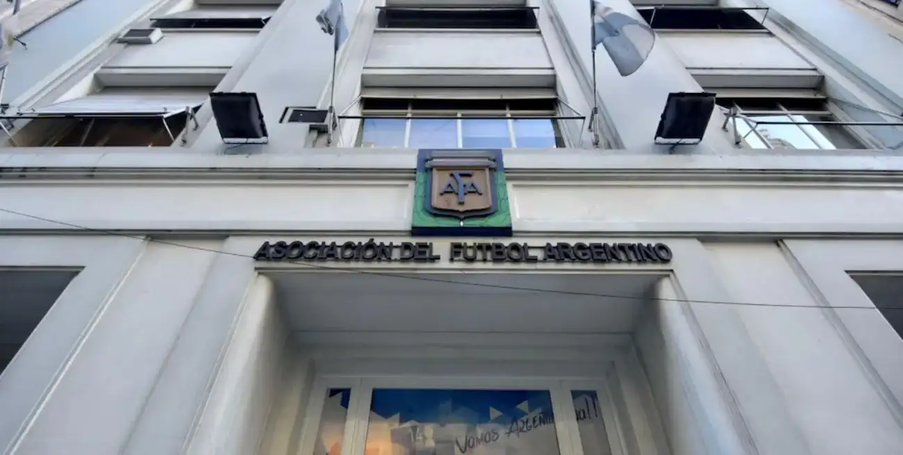 Sede de la Asociación del Fútbol Argentino (AFA) en calle Viamonte.