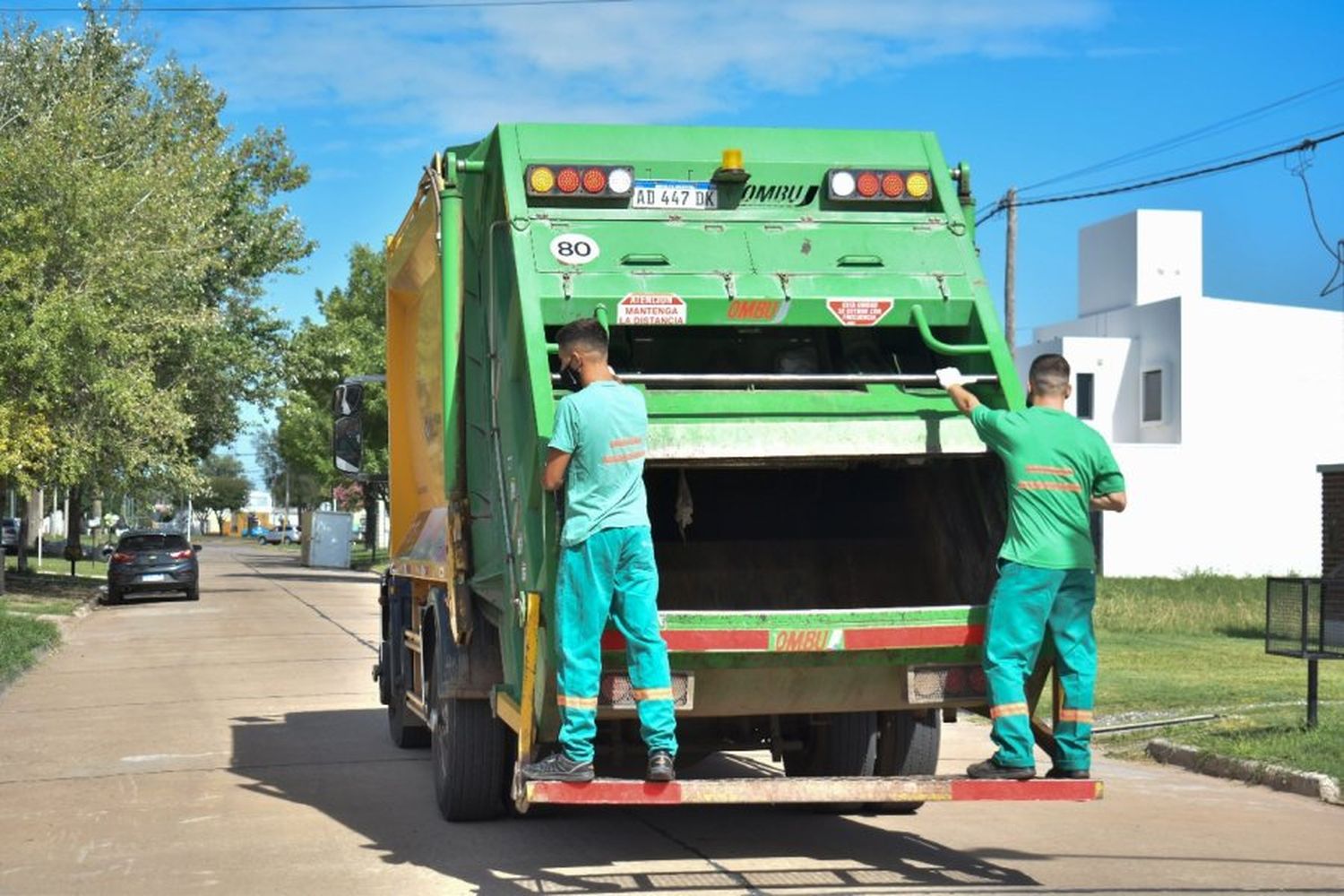 Servicios públicos municipales para el próximo lunes