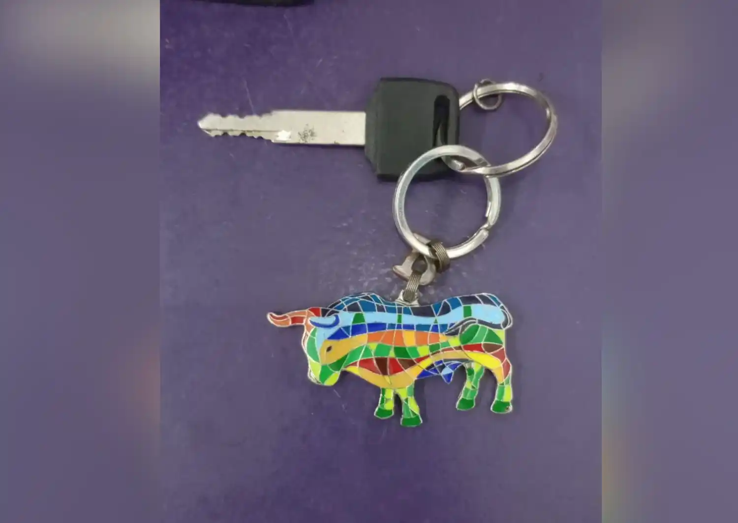 Llave encontrada en avenida Sarmiento