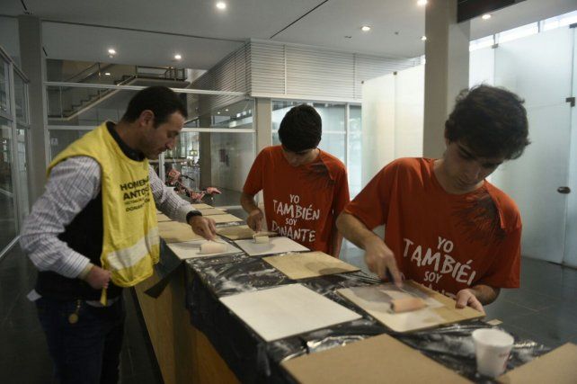 Pintaron un mural en el Heca por la concientización de la donación de órganos