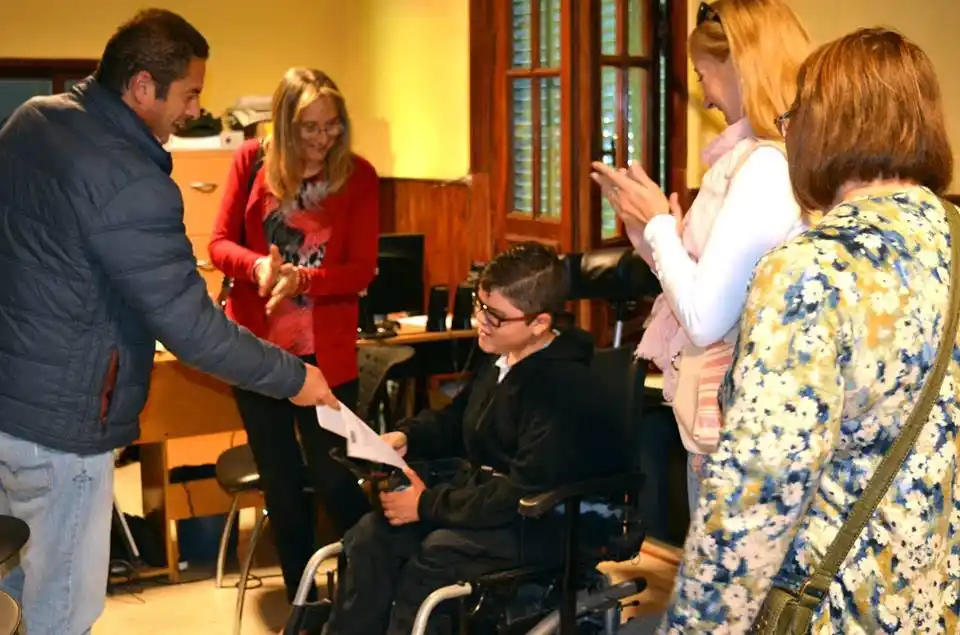 Seguir apoyando las ganas de estudiar de Luis