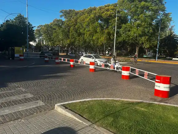 Suspendieron hasta enero la obra de reparación de veredas en el microcentro de Rafaela