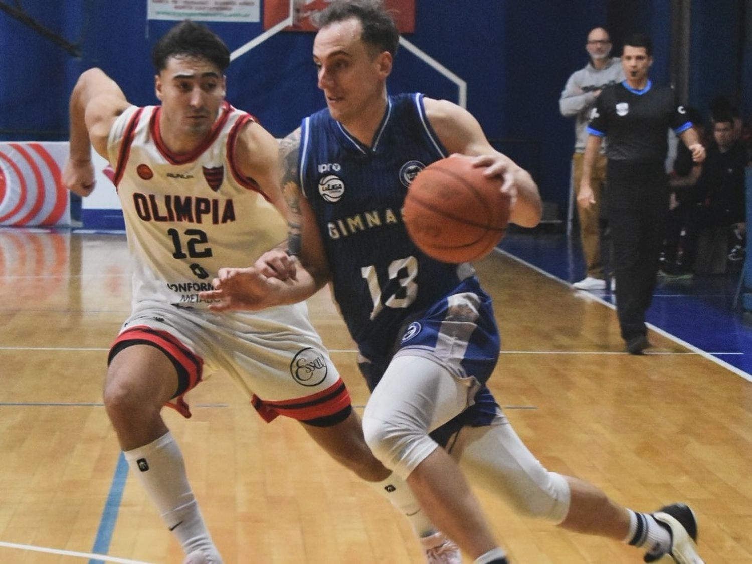 Con la frente en alto. Olimpia no pudo quedarse con el segundo partido de visitante y quedó fuera del torneo nacional. Foto: Prensa Gimnasia