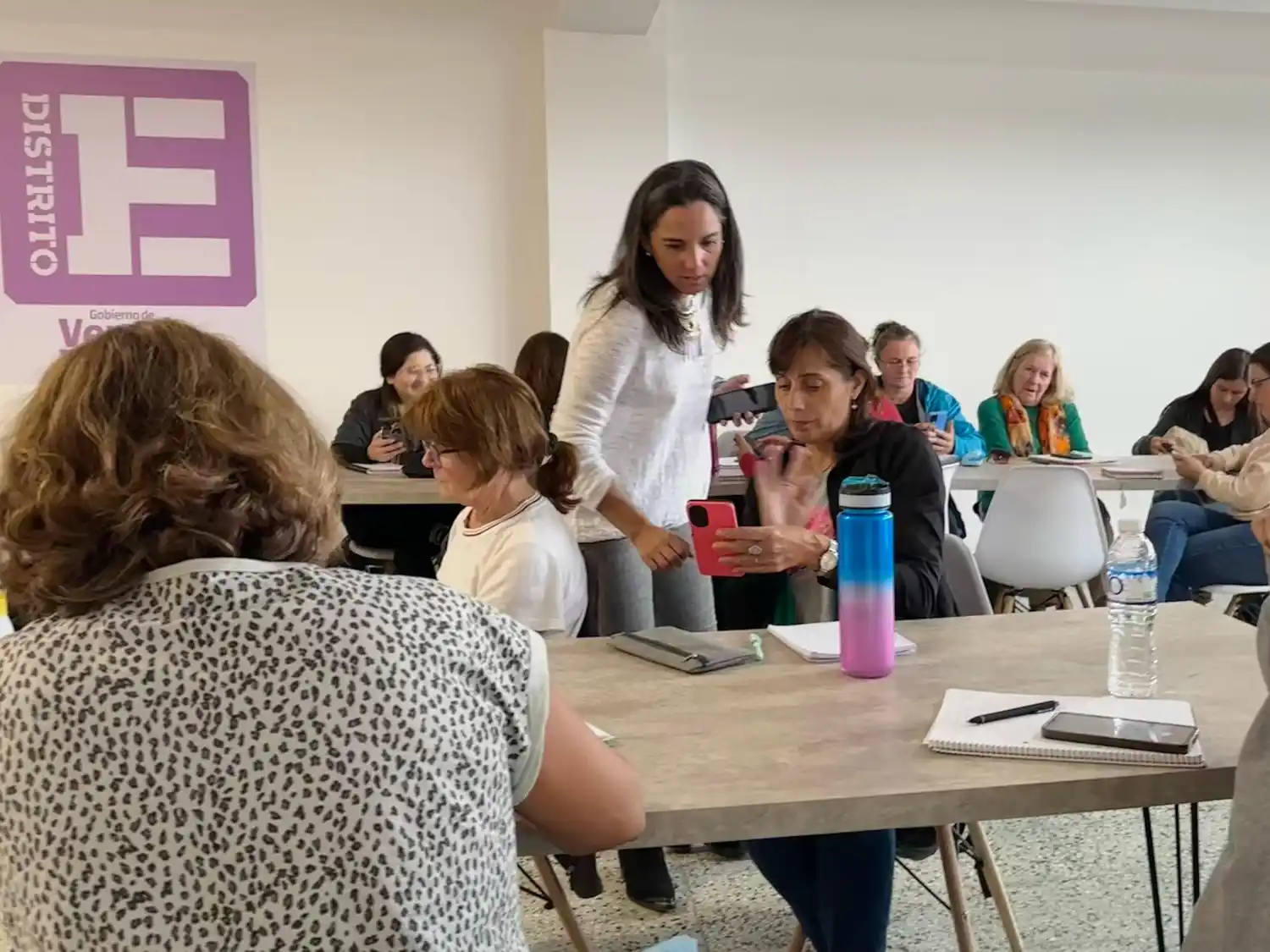 El curso estuvo a cargo de Claudia Carbini.