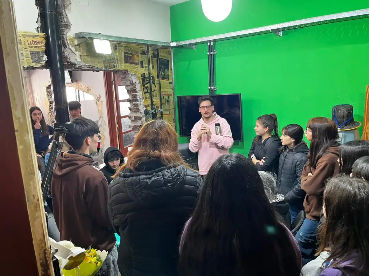 visitas a la redacción