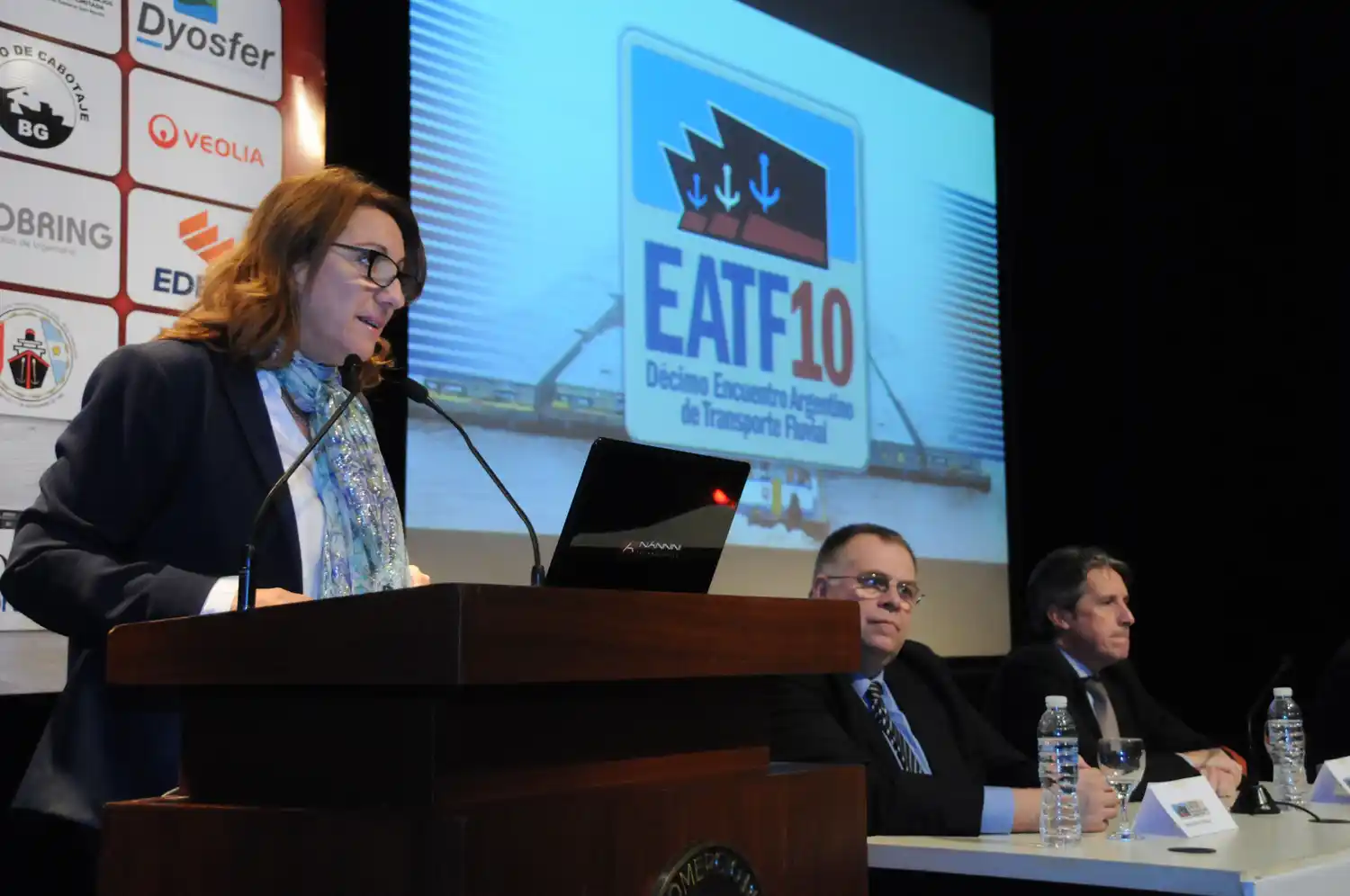 Fein participó de la apertura del X Encuentro Argentino de Transporte Fluvio-Marítimo