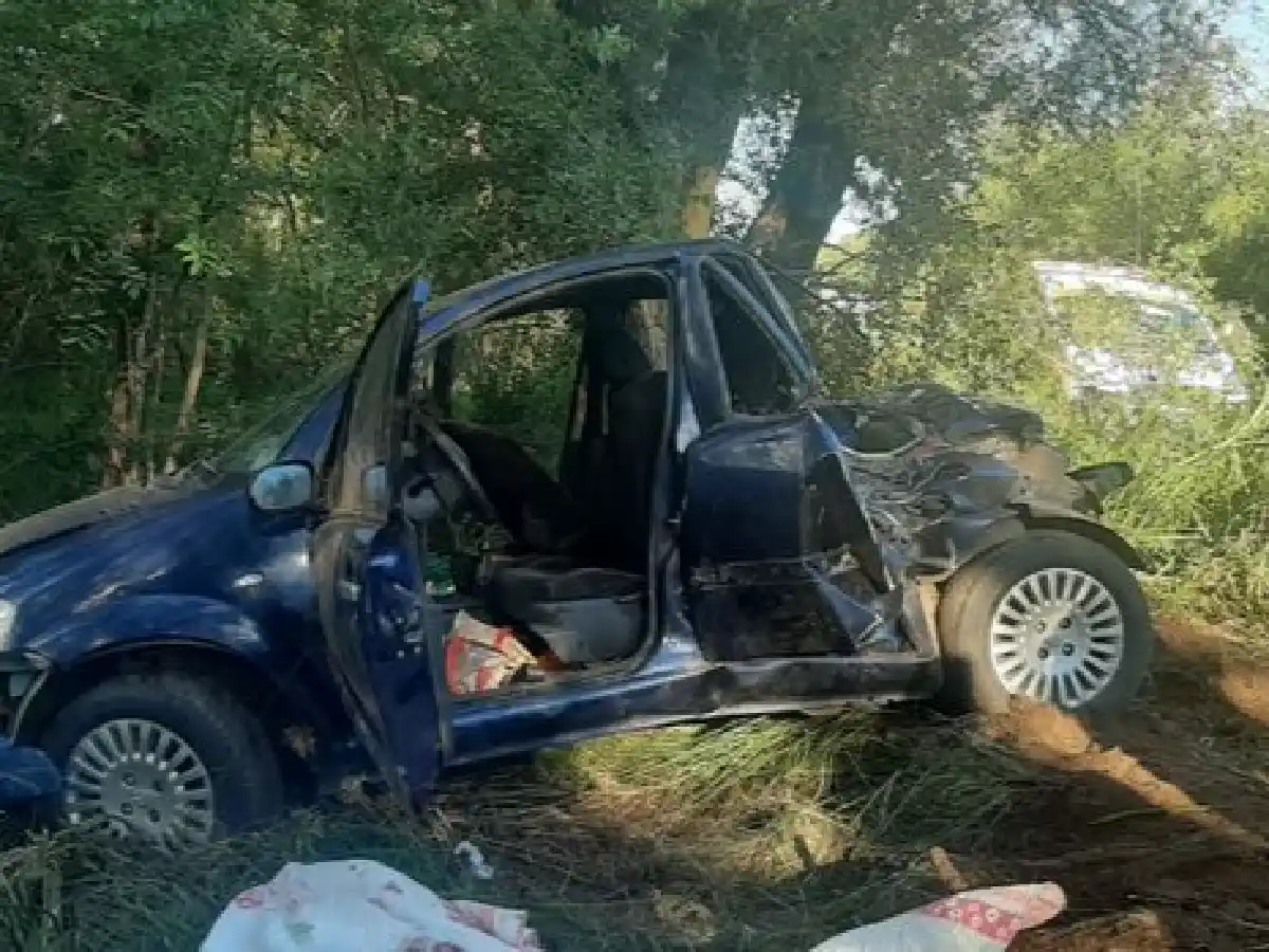 Murió una mujer embarazada en un grave choque cerca de Río Cuarto