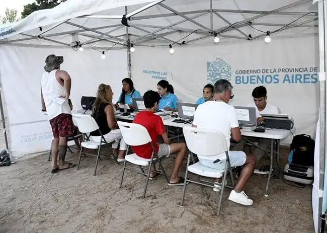 Los trámites se pueden realizar en 17 balnearios de toda la provincia.