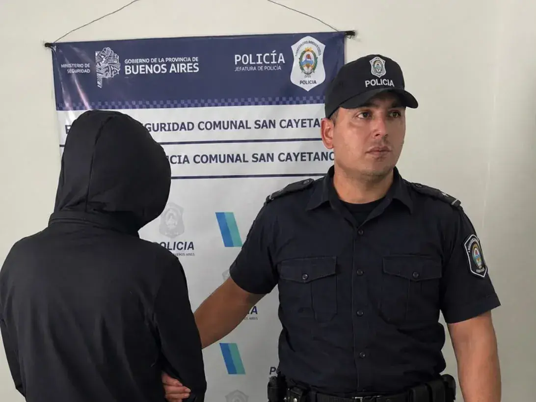 Detuvieron en San Cayetano a un joven que tenía pedido de captura por robo agravado