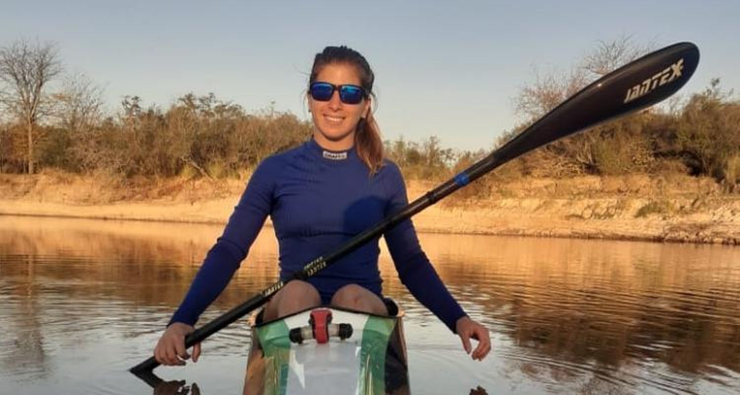 Coronavirus: Casi tres meses después, Brenda Rojas volvió a entrenar en el río