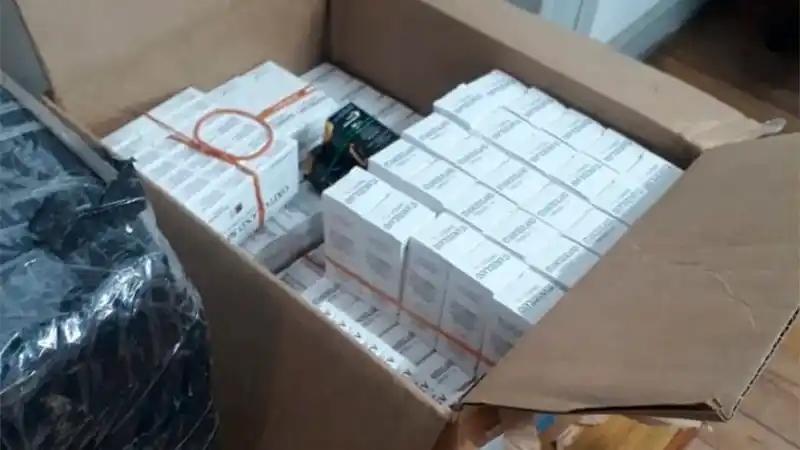 Incautaron cargamento millonario de cigarrillos y celulares en la Ruta 14