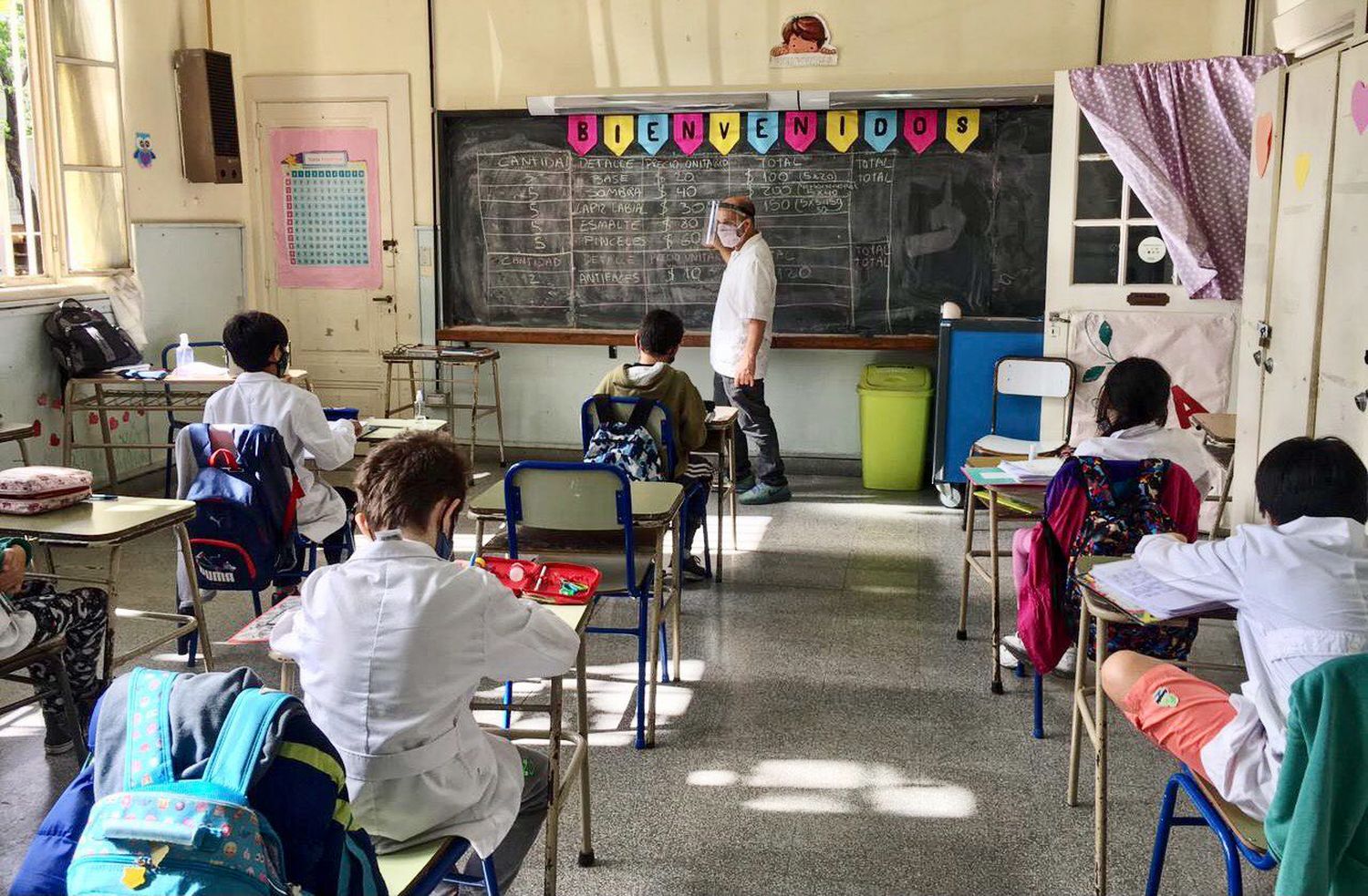 Por sexto año consecutivo, la Provincia arranca las clases en término