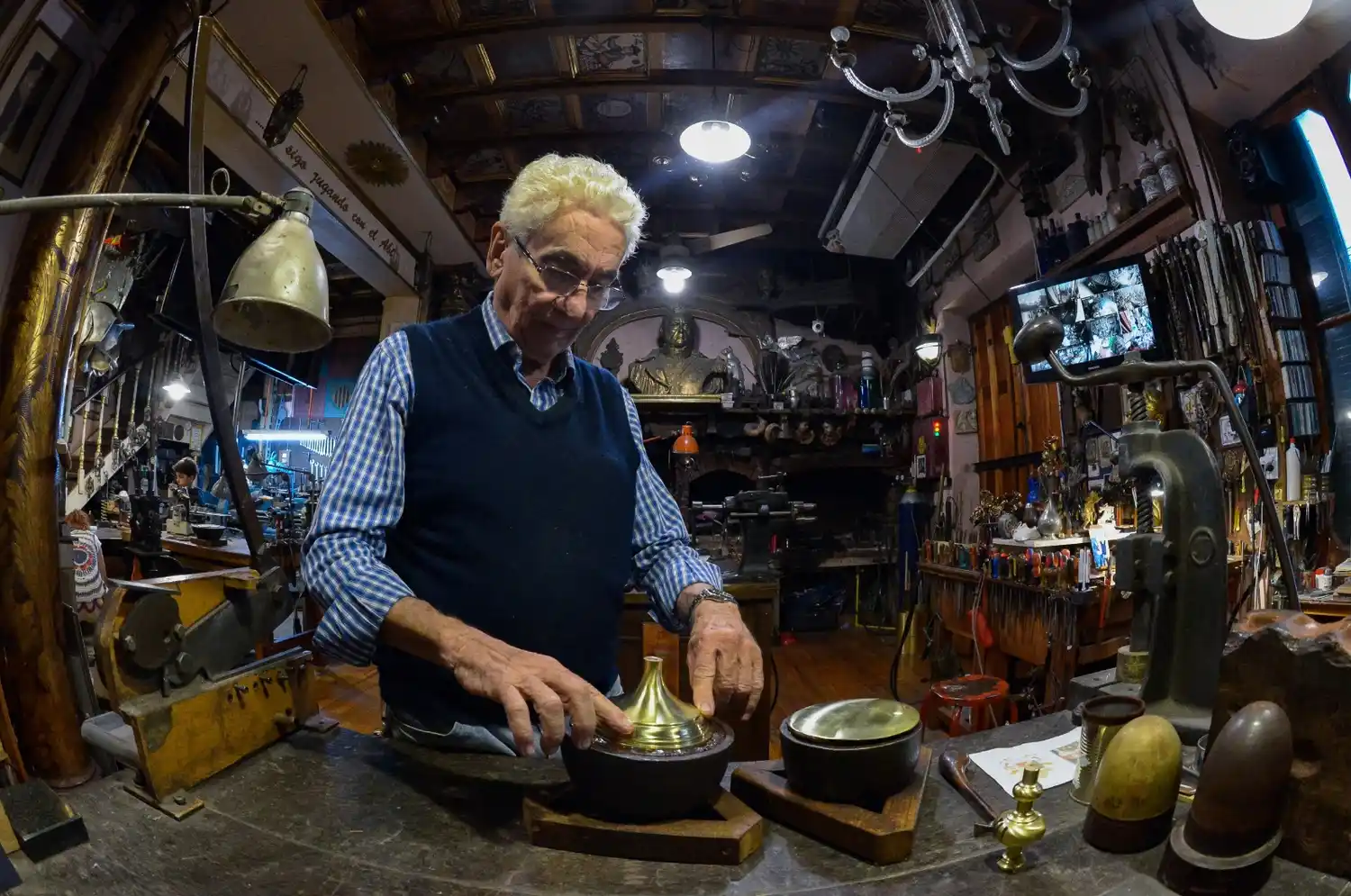 Juan Carlos Pallarols llegará a Rafaela con el cáliz del Papa León XIV y encabezará un cincelado abierto al público