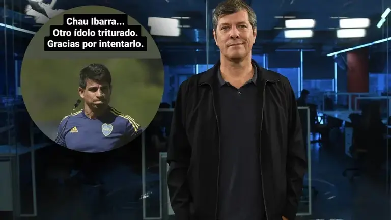 Pergolini volvió a pegarle al Consejo de Fútbol de Boca tras la salida de Hugo Ibarra: “Otro ídolo triturado”
