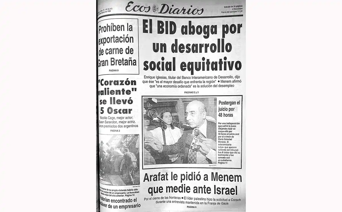 Martes 26 de marzo de 1996