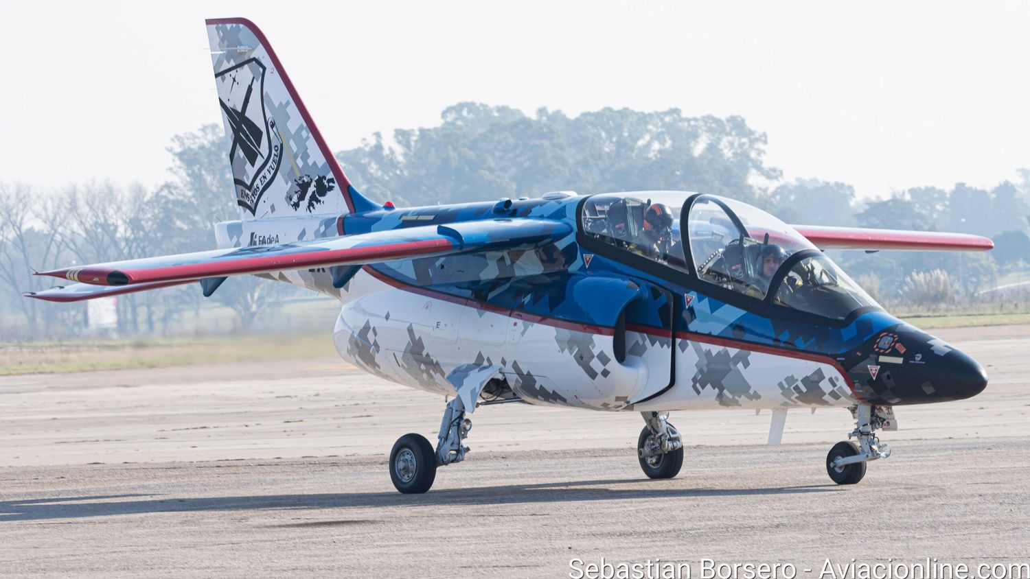 [FOTOGALERIA] La previa del acto del Día de la Fuerza Aérea Argentina