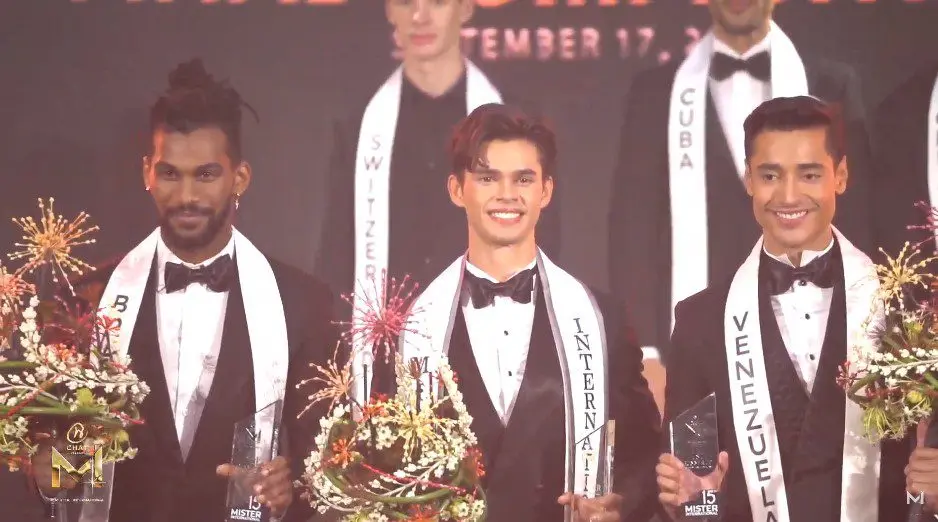 El venezolano William Badell ocupa la segunda posición en el Míster International 2023