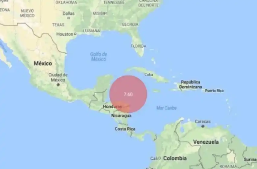 Levantan el alerta de tsunami, luego del terremoto en Honduras