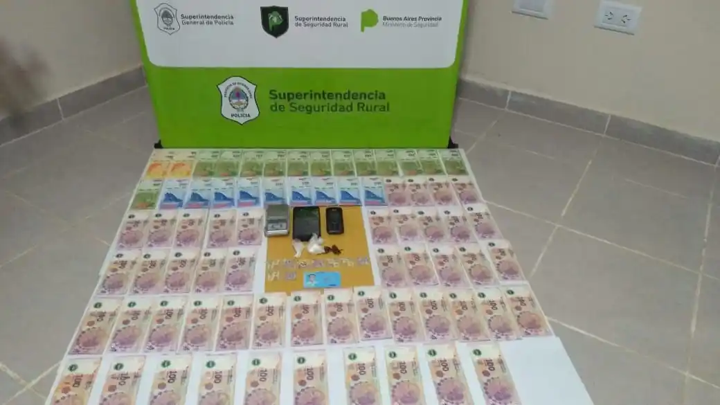 Lo atrapan con dosis de drogas sintéticas